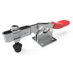 vendita online Bloccaggio orizzontale base piatta braccio regolabile 90 kg. inox Morse - Banchi Per Tubi Clamptek